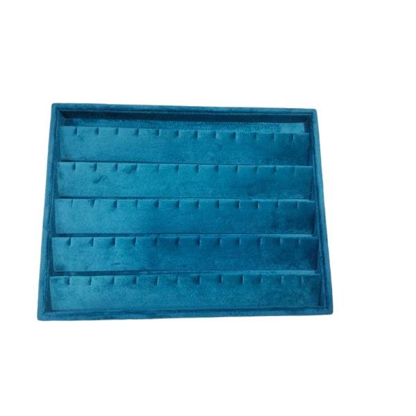 suede velvet tops jewellery tray