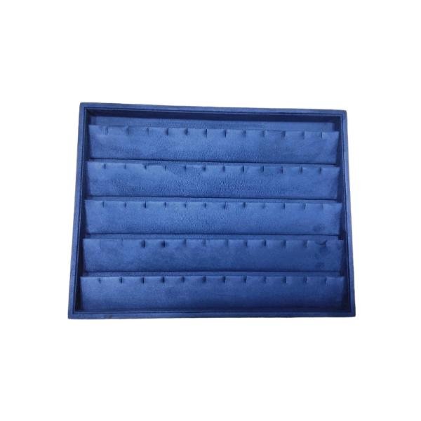 suede velvet tops jewellery tray