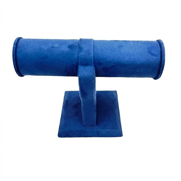 suede velvet t-bar bangle display stand