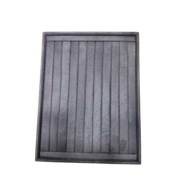 suede velvet ring display jewellery tray