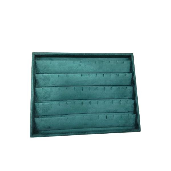 suede velvet tops jewellery tray