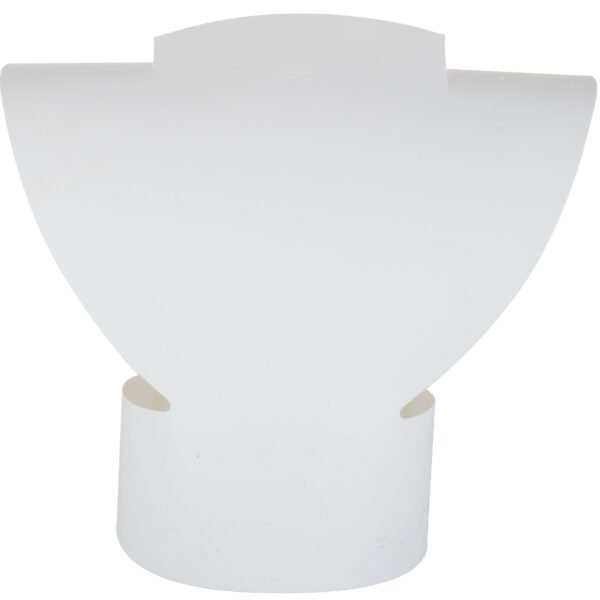 Folding Plastic Necklace Display Bust Stand | Exhibition Jewelry Display