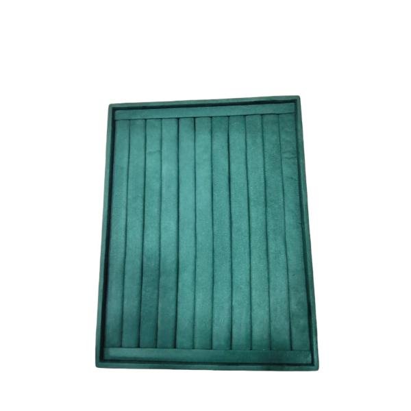 suede velvet ring display jewellery tray