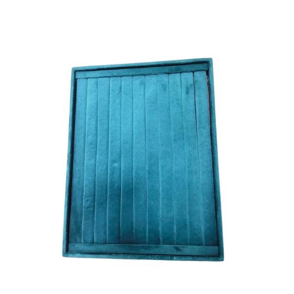 suede velvet ring display jewellery tray